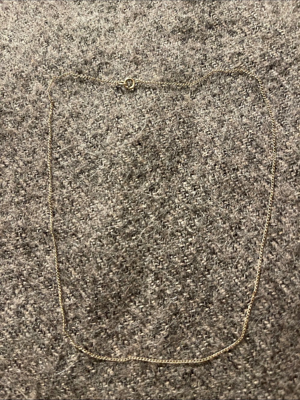 Minimalist Gold Cable Chain Necklace for Women